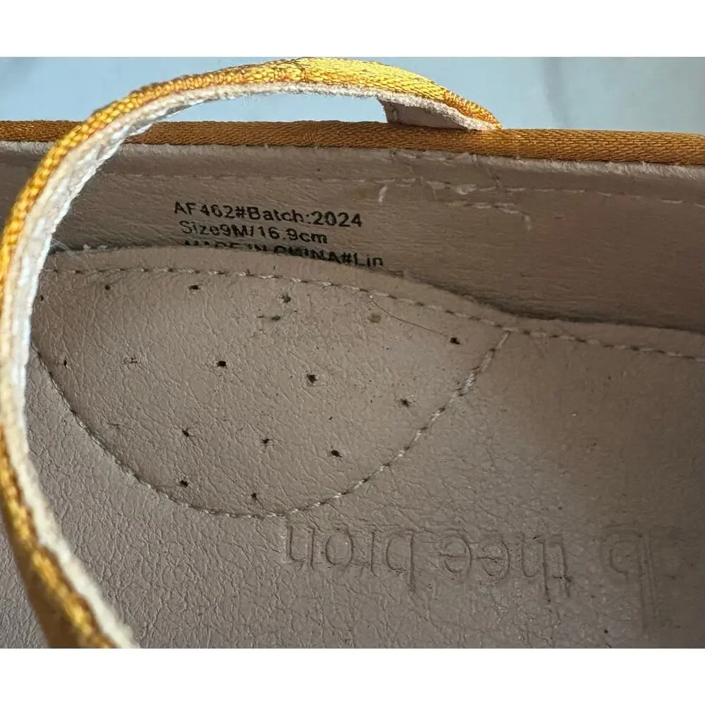 UNBRANDED | Kid's Children's Girl's Orange Shoes | 9